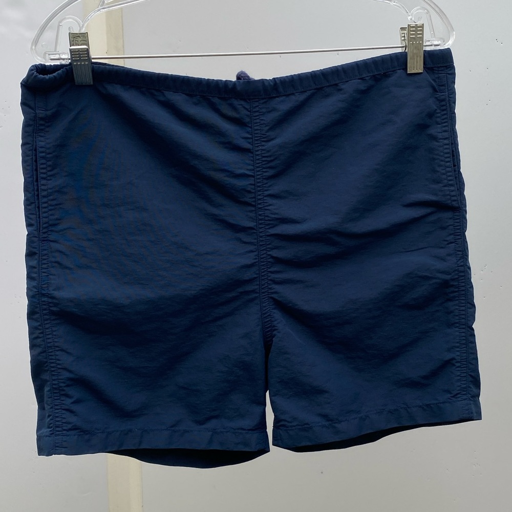 Saint Laurent Navy Blue Men's Swim Trunks